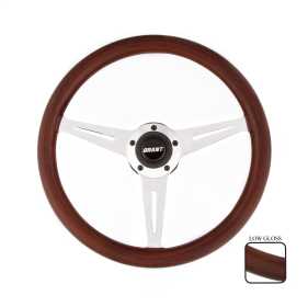 Slotted Wood Steering Wheel